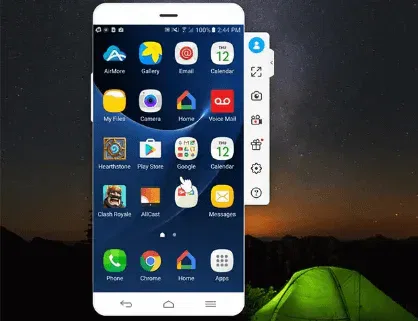 How do you take a screenshot on a BLU Phone