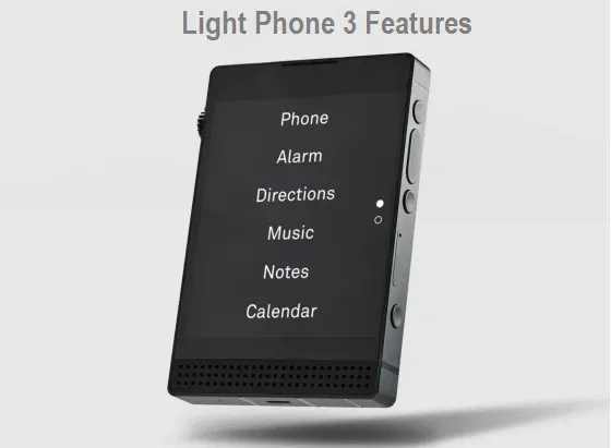 Light Phone III Features