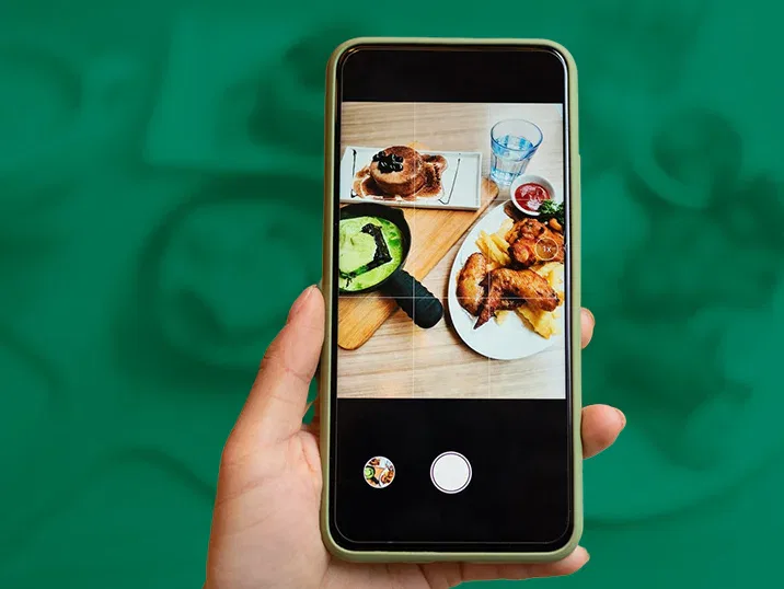 Phones for Taking Pictures of Food