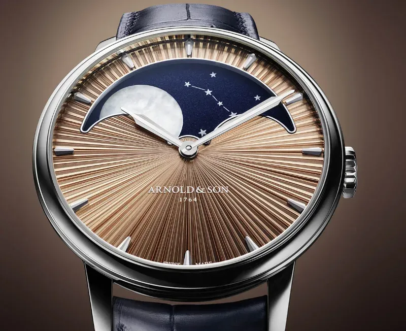 Arnold & Son Perpetual Moon Stellar Rays Limited Platinum