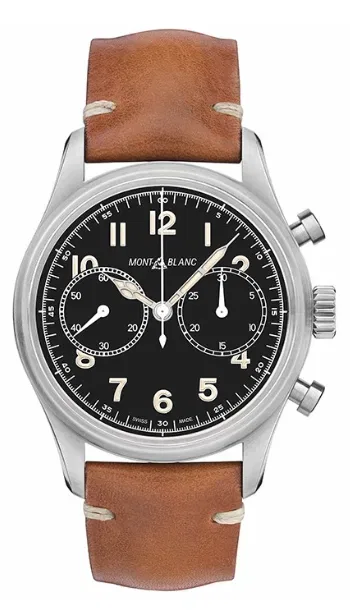 Mont Blanc 1858 Iced Sea Automatic Date