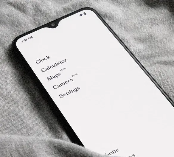 Minimalist phones with Spotify