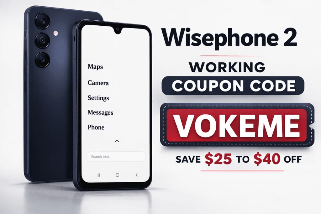 Wisephone 2 Working Coupon Code 2026: How to Get $25 to $40 Off the Wisephone II 2 Wisephone 2 Working Coupon code 2026